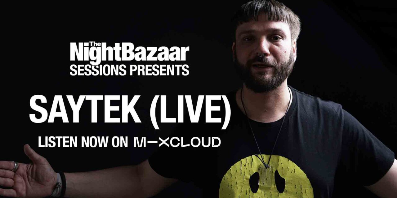 Saytek records an exclusive live jam session featuring new music made during lockdown