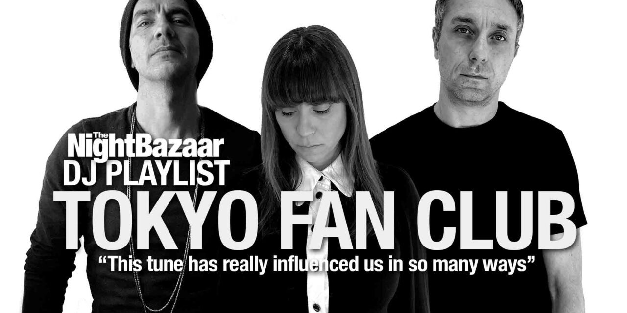<span class="entry-title-primary">Tokyo Fan Club: “This tune has really influenced us in so many ways”</span> <span class="entry-subtitle">As Luke Brancaccio, Gai Barone and vocalist Kiki Cave release We Live Electric they mark the occasion with a playlist of inspirational music for us</span>