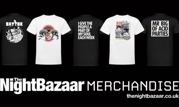 <span class="entry-title-primary">The Night Bazaar Merchandise launches with a collection of t-shirts inspired by our devotion to supporting underground, electronic dance music</span> <span class="entry-subtitle">The artwork uses elements from published media and music across The Night Bazaar, Cubism Records and artists related to the label</span>