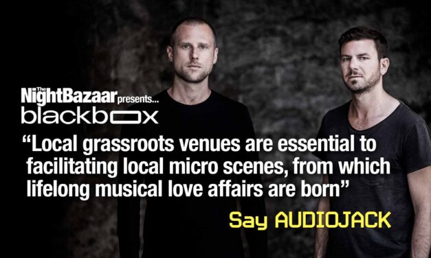 <span class="entry-title-primary">Audiojack drop a mix on The Night Bazaar Sessions ahead of the launch party at Blackbox, Hastings on Saturday 3rd May</span> <span class="entry-subtitle">Audiojack are set to touch down at Blackbox in Hastings for the launch of The Night Bazaar presents... BLACKBOX and they've have shared a special mix on The Night Bazaar Sessions</span>