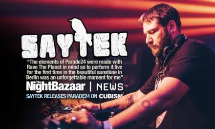 <span class="entry-title-primary">Saytek drops Parade24 on Cubism – A Techno masterpiece recorded live at Rave The Planet, Berlin in 2024</span> <span class="entry-subtitle">The Cubism boss has finally unleashed Parade24, an incredible example of his ability to create hypnotic, groove laden soundscapes in real time as this single was recorded live at Berlin's Rave The Planet</span>