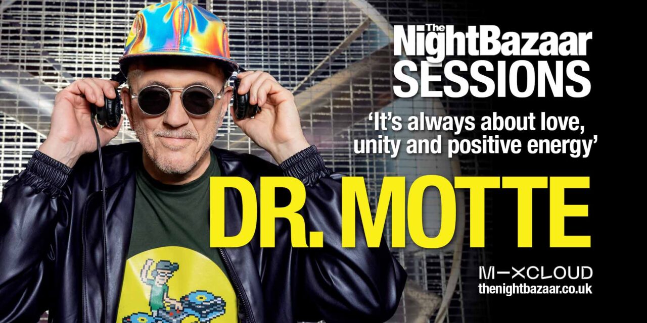 <span class="entry-title-primary">Techno pioneer, cultural activist and architect of the Berlin Love Parade and Rave The Planet, Dr. Motte drops an exclusive mix on The Night Bazaar Sessions</span> <span class="entry-subtitle">As he marks 40 years in music in 2025, The Night Bazaar is honoured to welcome Dr. Motte to The Night Bazaar Sessions with an exclusive DJ mix on Mixcloud</span>