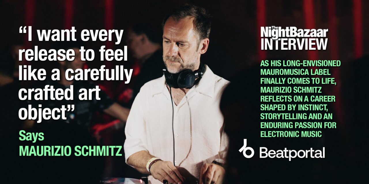 <span class="entry-title-primary">Three decades in the making: Maurizio Schmitz on his new label mauromusica</span> <span class="entry-subtitle">As his long-envisioned mauromusica label finally comes to life, Maurizio Schmitz reflects on a career shaped by instinct, storytelling and an enduring passion for electronic music, culminating in the release of EINER REIN. EINER RAUS. and a new chapter that feels both deeply personal and long overdue.</span>