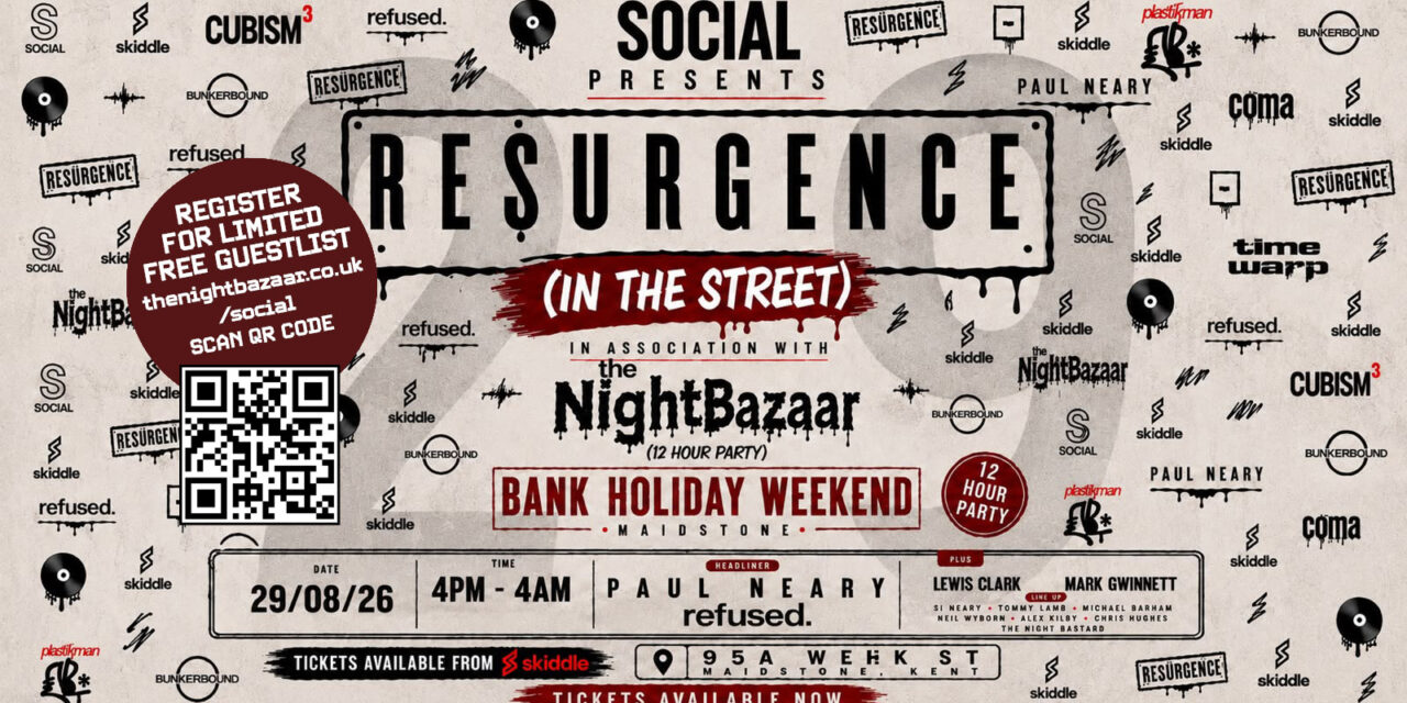 <span class="entry-title-primary">Register for FREE and get FREE guestlist to RESURGENCE IN THE STREET in association with The Night Bazaar</span> <span class="entry-subtitle">There are only a limited amount of free guestlist spaces available. When they are gone, they are gone! Earlybird and general tickets available on Skiddle.</span>