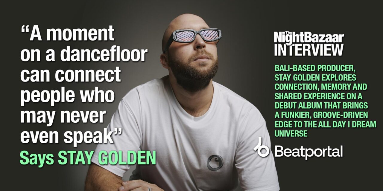 <span class="entry-title-primary">STAY GOLDEN explores invisible connections on debut album Silent Covenant on All Day I Dream</span> <span class="entry-subtitle">Bali-based producer, STAY GOLDEN explores connection, memory and shared experience on a debut album that brings a funkier, groove-driven edge to Lee Burridge's All Day I Dream universe</span>