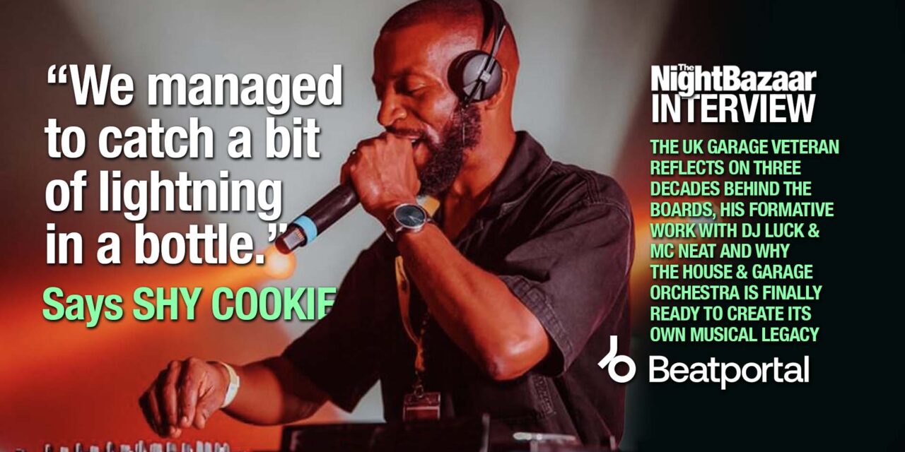 <span class="entry-title-primary">Shy Cookie on three decades of UK Garage and the next chapter of The House & Garage Orchestra</span> <span class="entry-subtitle">The UK garage veteran reflects on three decades behind the decks, his formative work with DJ Luck & MC Neat and why The House & Garage Orchestra is finally ready to create its own musical legacy</span>